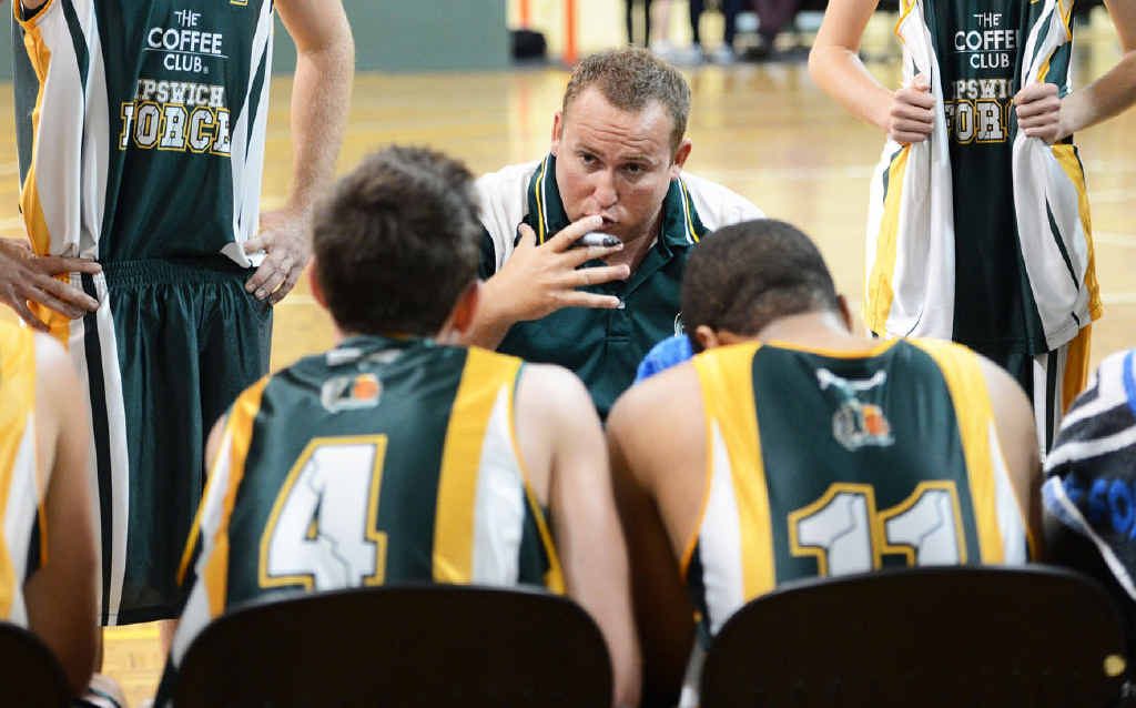 COMMUNITY SUPPORT INTEGRAL: Ipswich Force men’s coach Andrew Summerville is keen for any new local NBL side to play out of Ipswich. COMMUNITY SUPPORT INTEGRAL: Ipswich Force men’s coach Andrew Summerville is keen for any new local NBL side to play out of Ipswich.